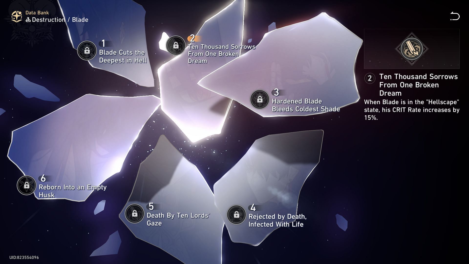Ten Thousand Sorrows From One Broken Dream (Image via Sportskeeda Gaming || HoYoverse)